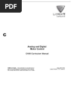 LJ Create: Analog and Digital Motor Control