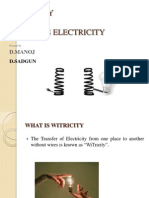 Wireless-Electricity PPT (Sai Rajesh)