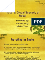 Indian & Global Scenario - Retailing