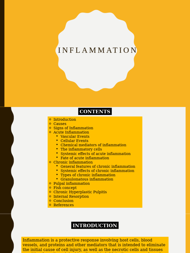 Understanding Inflammation: Types & Mechanisms | PDF | Inflammation ...
