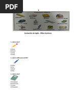 Fichas de Los Utiles Escolares en Ingles Gratis | PDF
