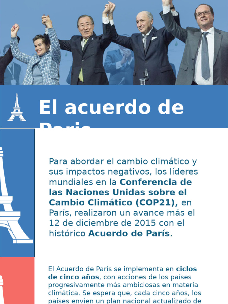 El Acuerdo de Paris | PDF