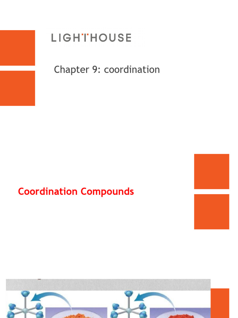 Coordination Compounds Overview | PDF | Ligand | Coordination Complex