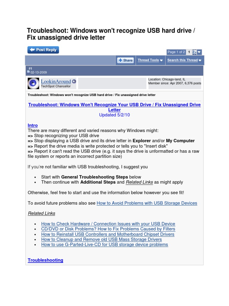Usbstor Raw Driver