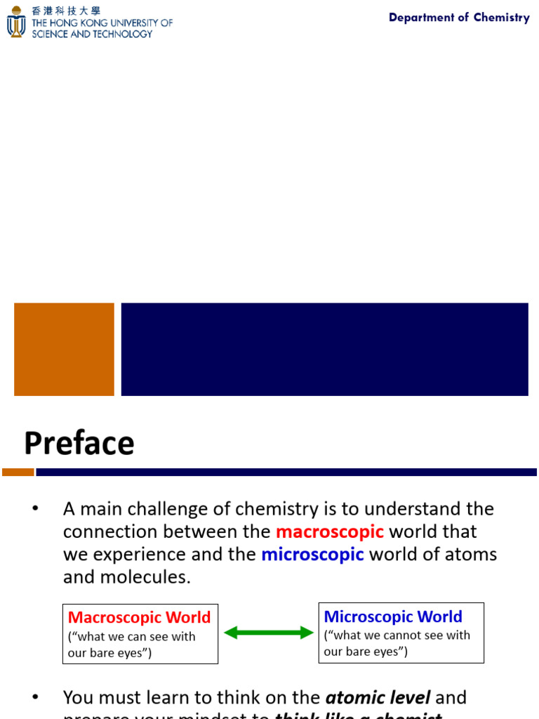 Chem 1010 Spring 2016 Chapter 1 Student Version Pdf Atoms Proton