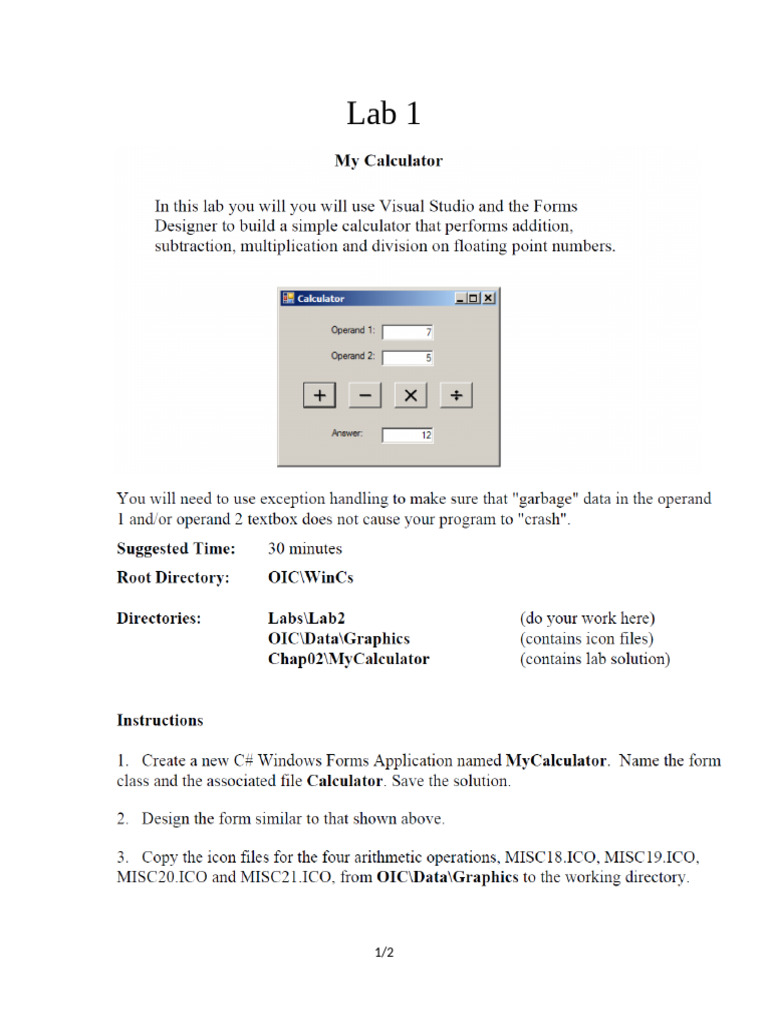 Lab 2 | PDF
