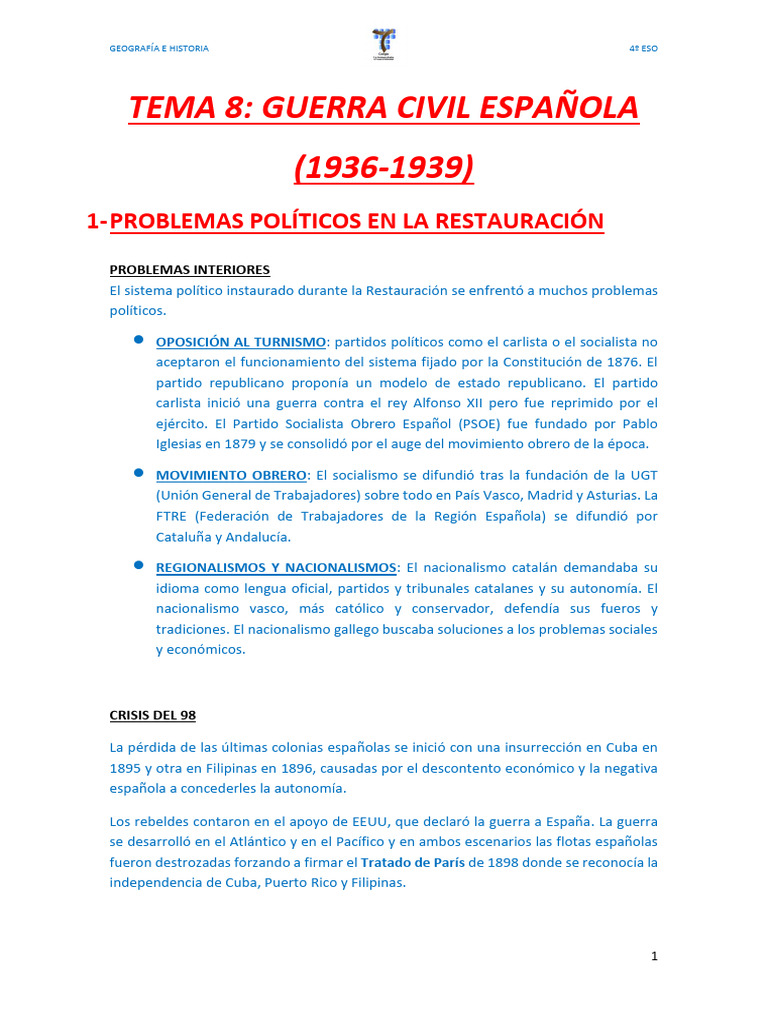 tema-8-guerra-civil-espa-ola-pdf-espa-a-francisco-franco
