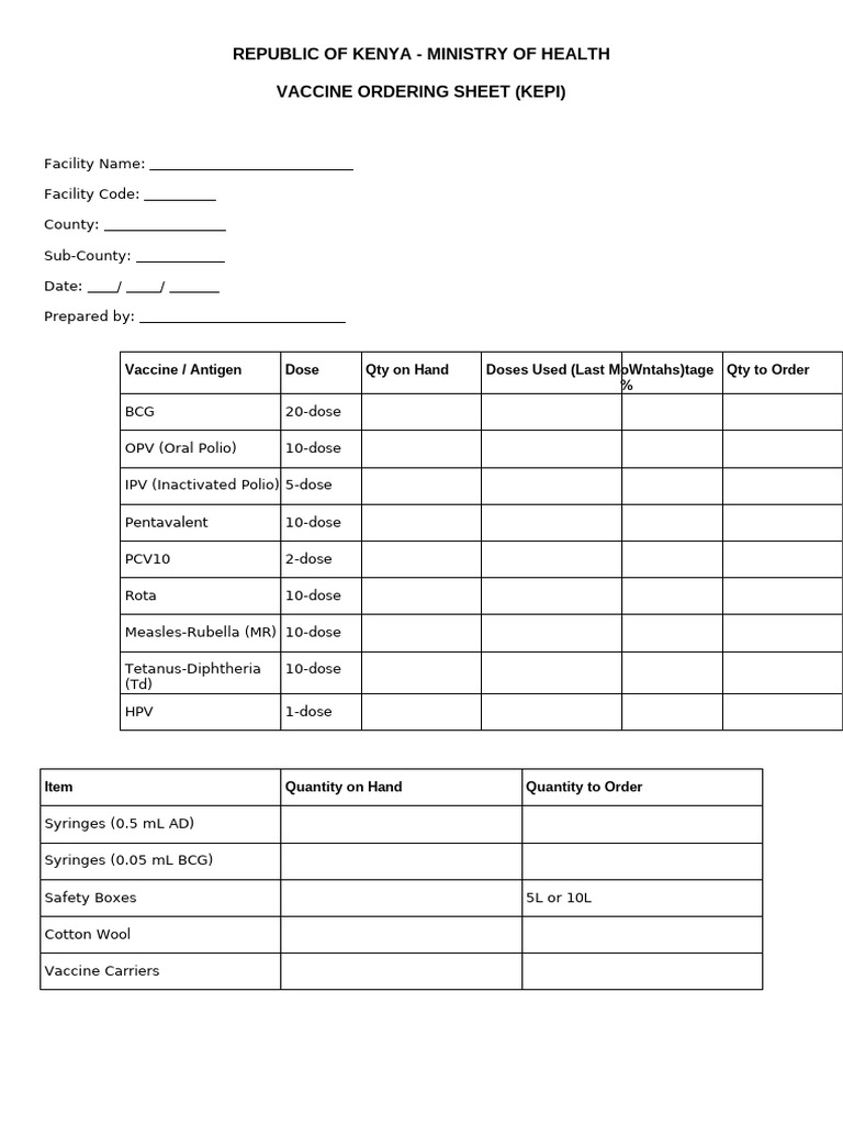 kepi-vaccine-ordering-sheet-kenya-pdf