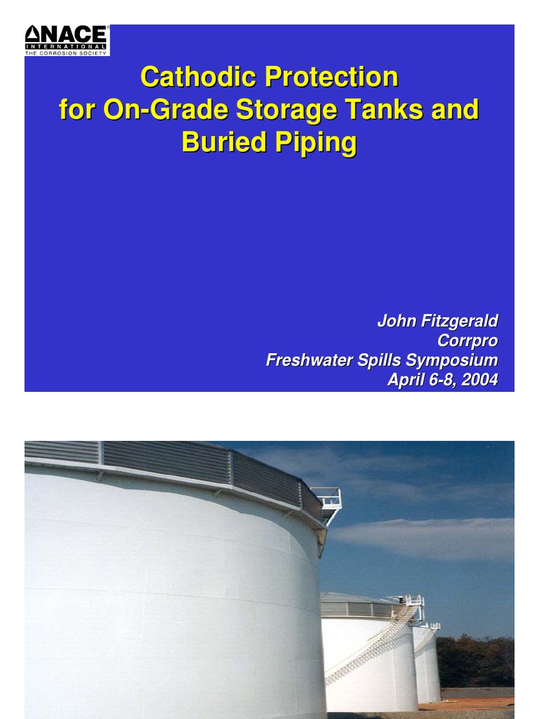 Cathodic Protection For Storage Tanks and Buried Piping | PDF | Anode ...