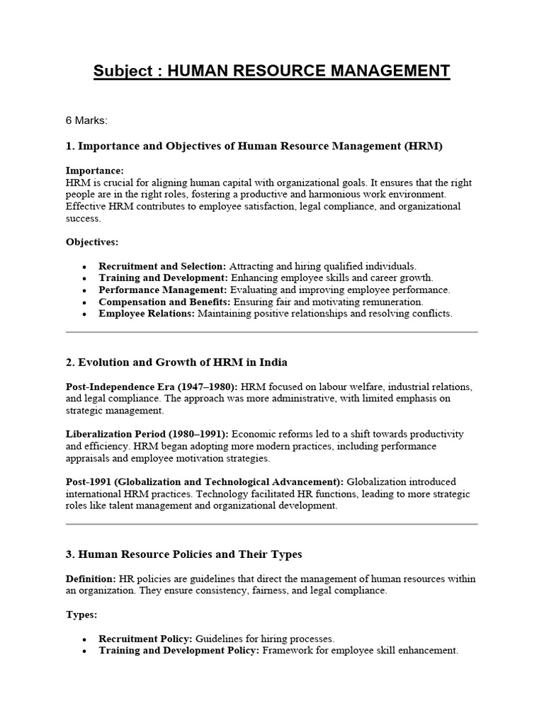 Human Resource Management Essentials | PDF | Performance Appraisal ...