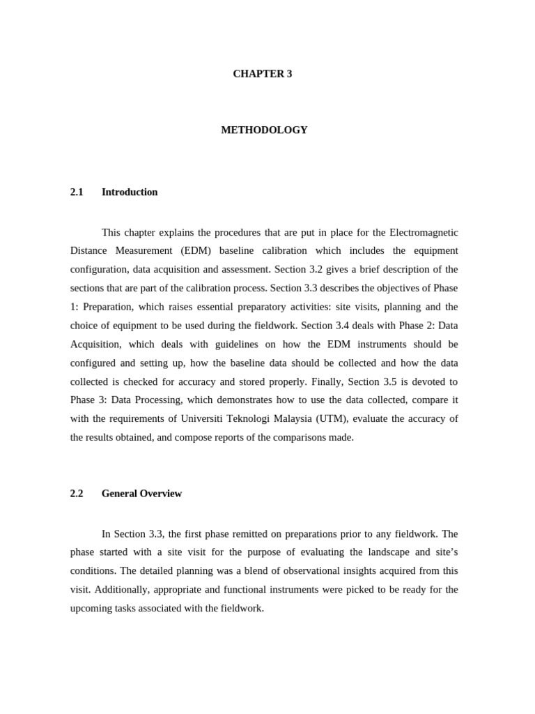 EDM Baseline Calibration Methodology | PDF | Accuracy And Precision