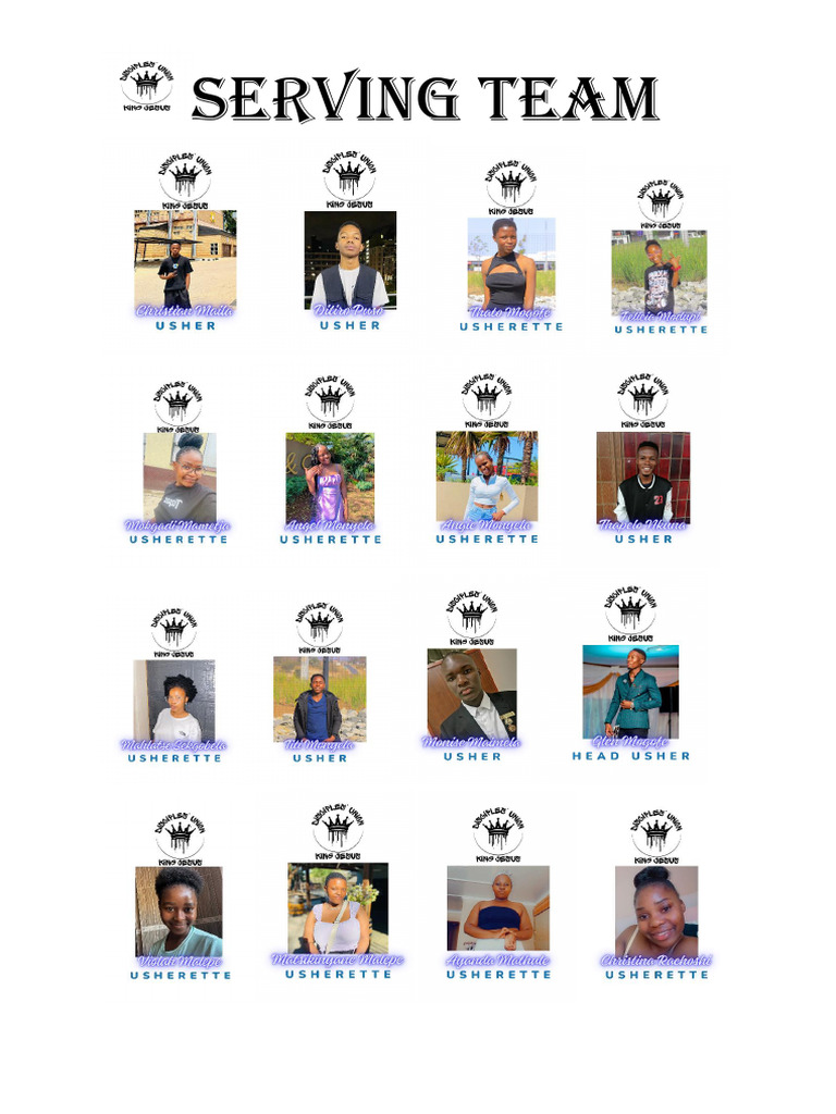 Serving Team | PDF