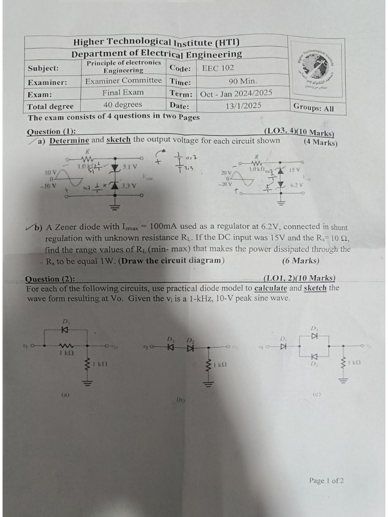 Final Electronics | PDF