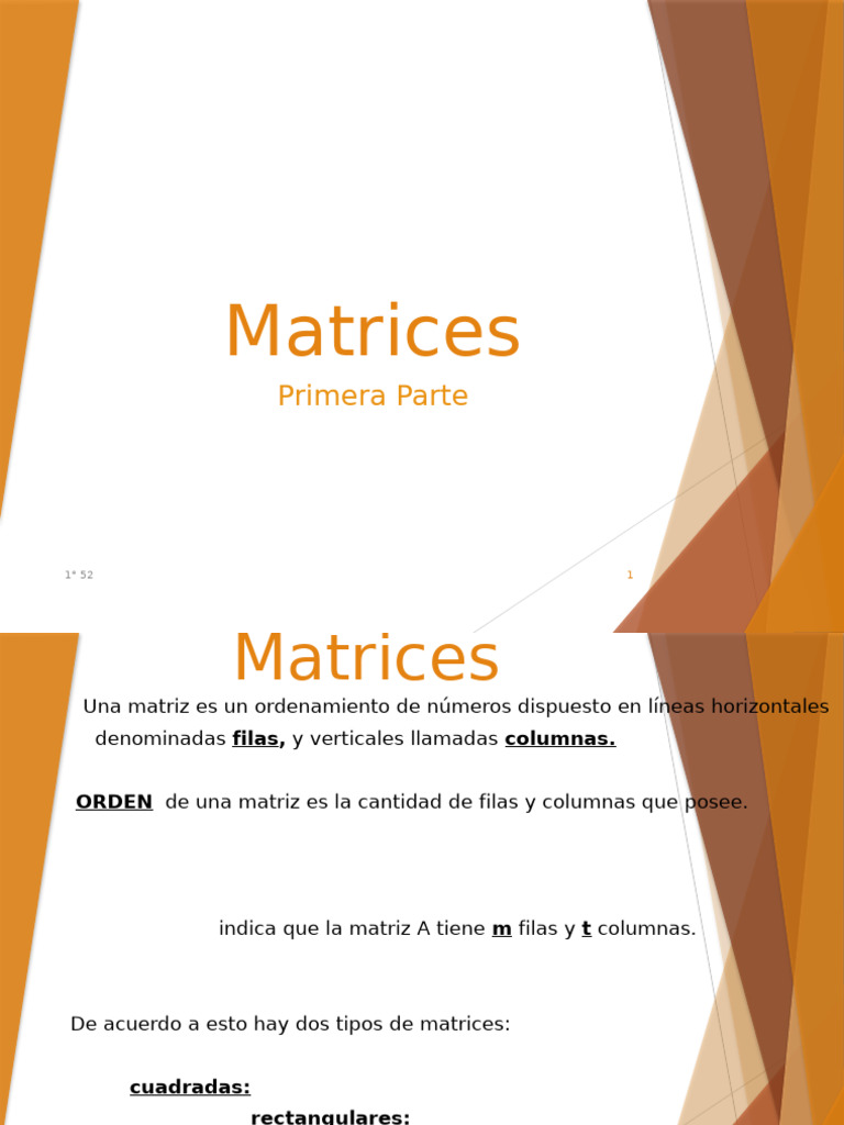 Matrices (UTN FRA) | PDF | Matriz (Matemáticas) | Álgebra lineal