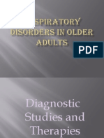 Respiratory Disorders in Older Adults