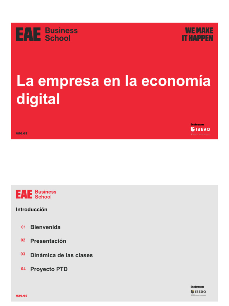 G1 M1 EAE - IBERO - Transformacion Digital | PDF | Internet de las ...