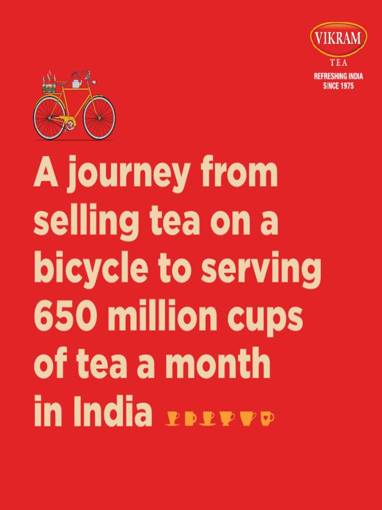 Vikram Tea: From Bicycle to Global Brand | PDF | Tea | Spice