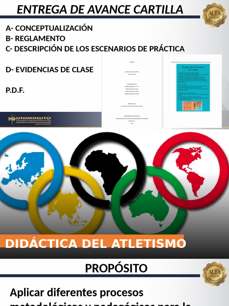 Presentación Inicial New | PDF | Deporte del atletismo | Deportes ...