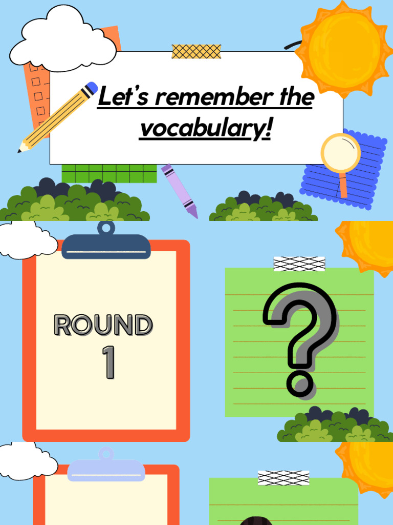 Remember Action Verbs Vocabulary | PDF
