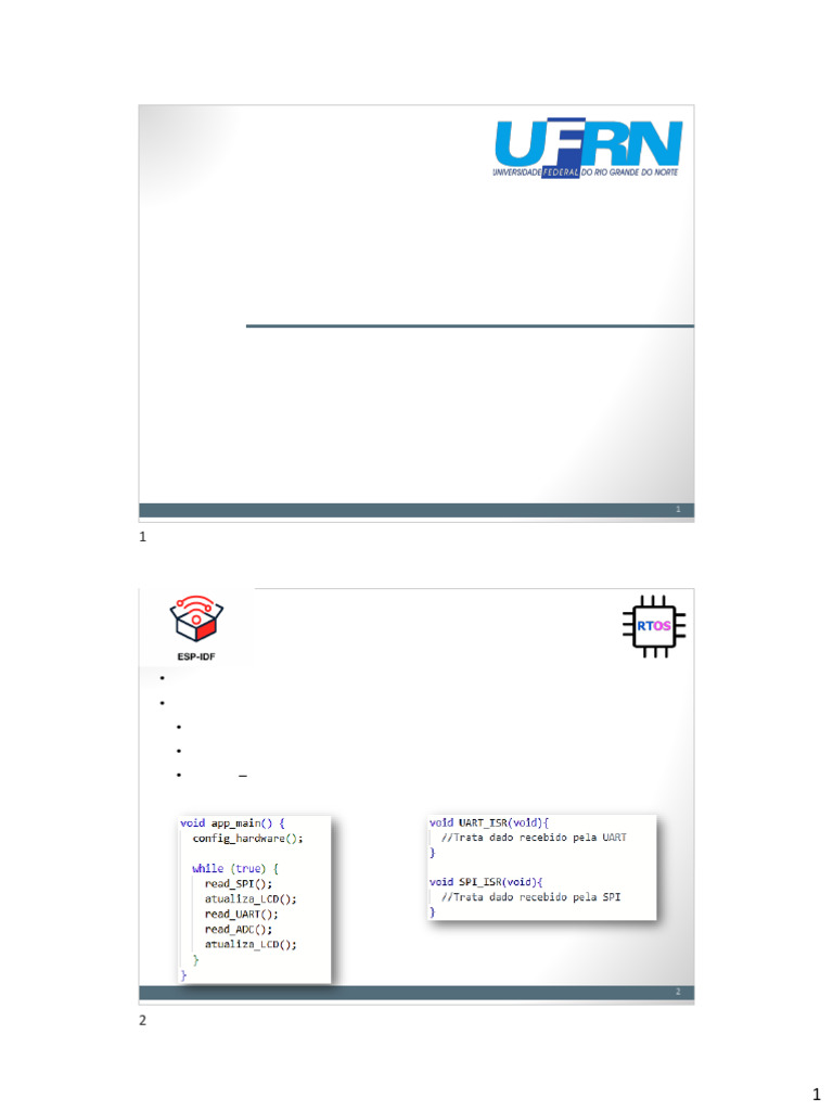 Kernel do FreeRTOS em Sistemas Embarcados | PDF | Agendamento ...