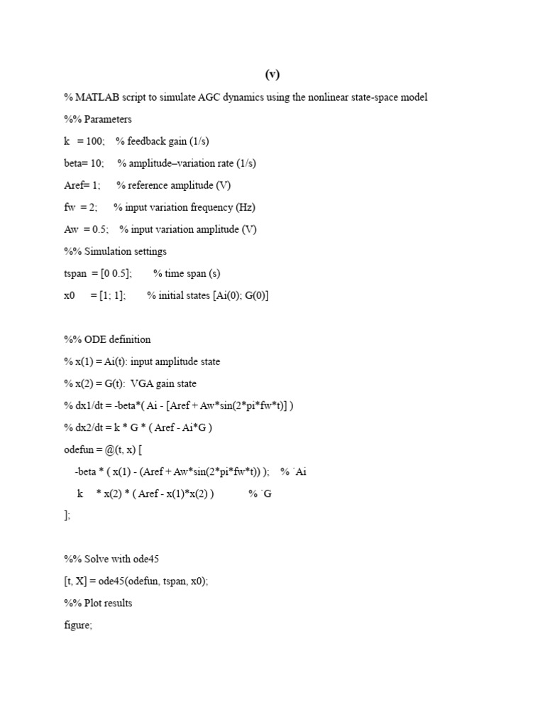 Agc Plot | PDF