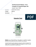 Trabajo Encargado de Topografía Digital