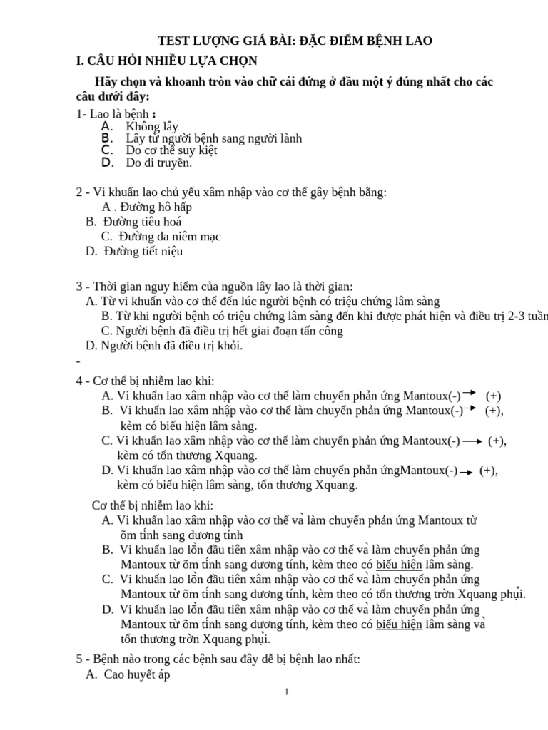Test Lao | PDF