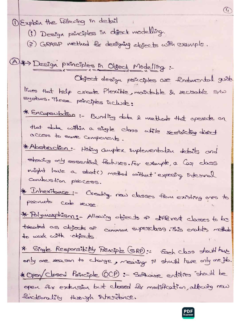 Ooad Assignment 4 | PDF