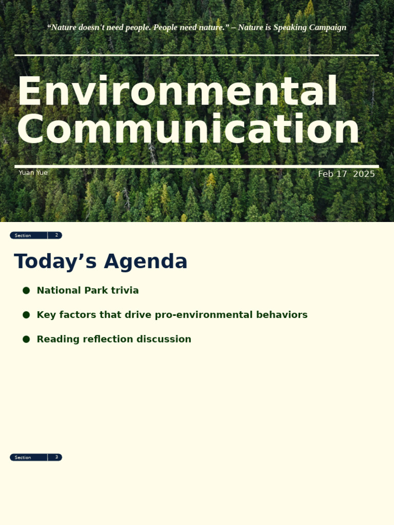 Pro-Environmental Behavior Insights | PDF | Mountains | Renewable Energy