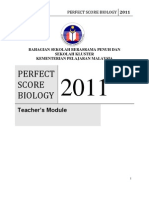 Perfect Score Bio 2011 Ans
