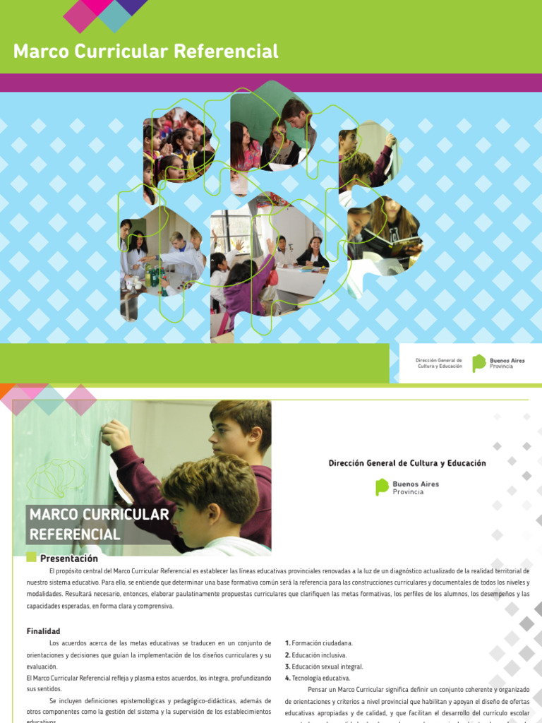 Marco Curricular Referencial 2023 | PDF | Plan de estudios | Enseñando