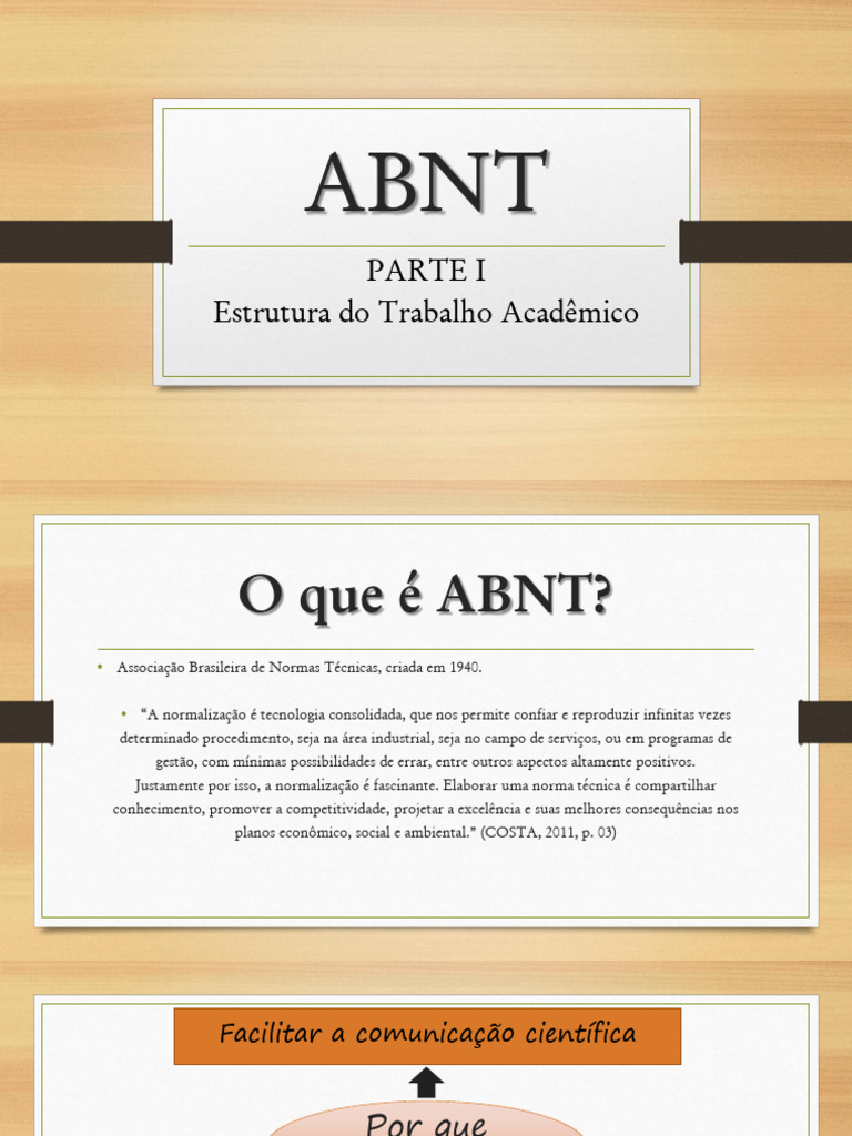 Normas ABNT para Trabalhos Acadêmicos | PDF | Abstract (resumo) | Citação