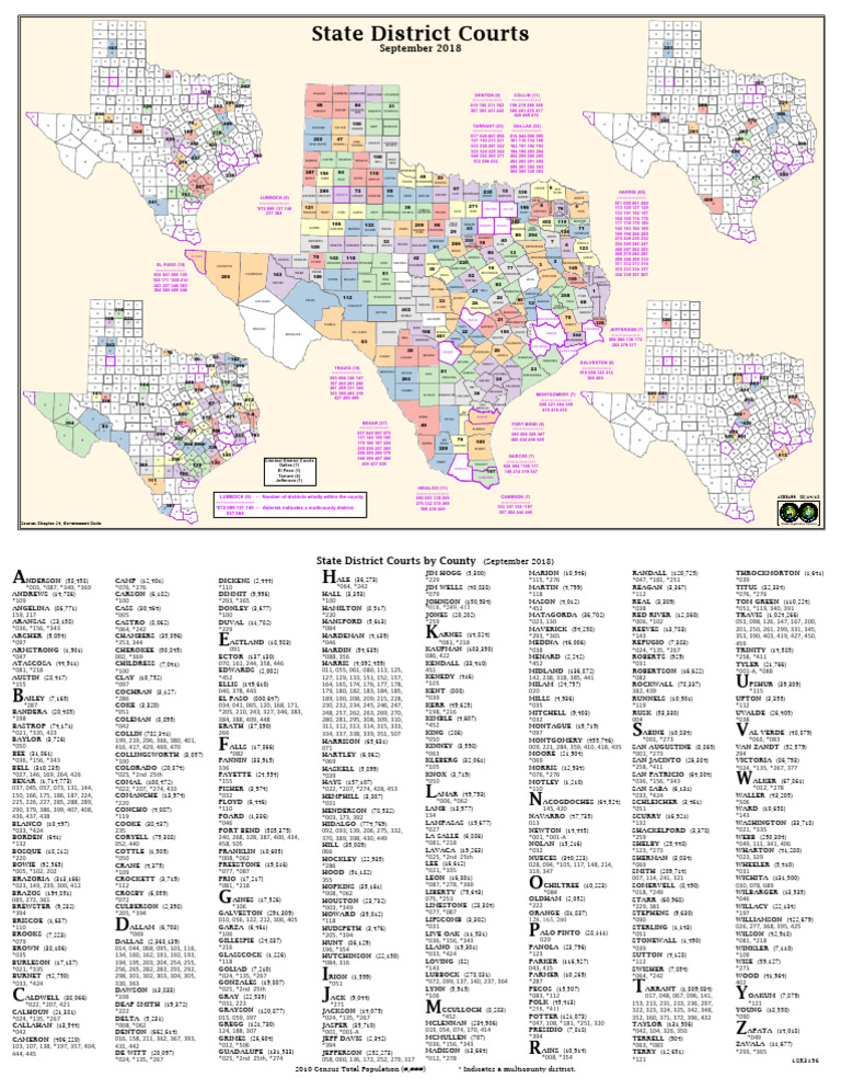 District Court Map Sept 2018 | PDF