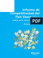 Informe Competitividad Del País Vasco 2011 (Es) / Competitiveness Report of The Basque Country 2011 (Spanish) / EAEko Lehiakortasunaren Txostena 2011 (Es)