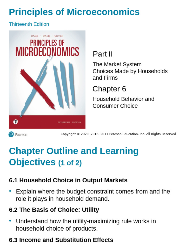 Household Choices in Microeconomics | PDF | Utility | Economic Theories