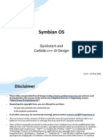 Symbian OS: Quickstart and Carbide.c++ UI-Design