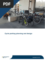 Bicycle Parking Design Guidelines | PDF | Parking | Land Transport