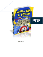 How To Win The Lottery