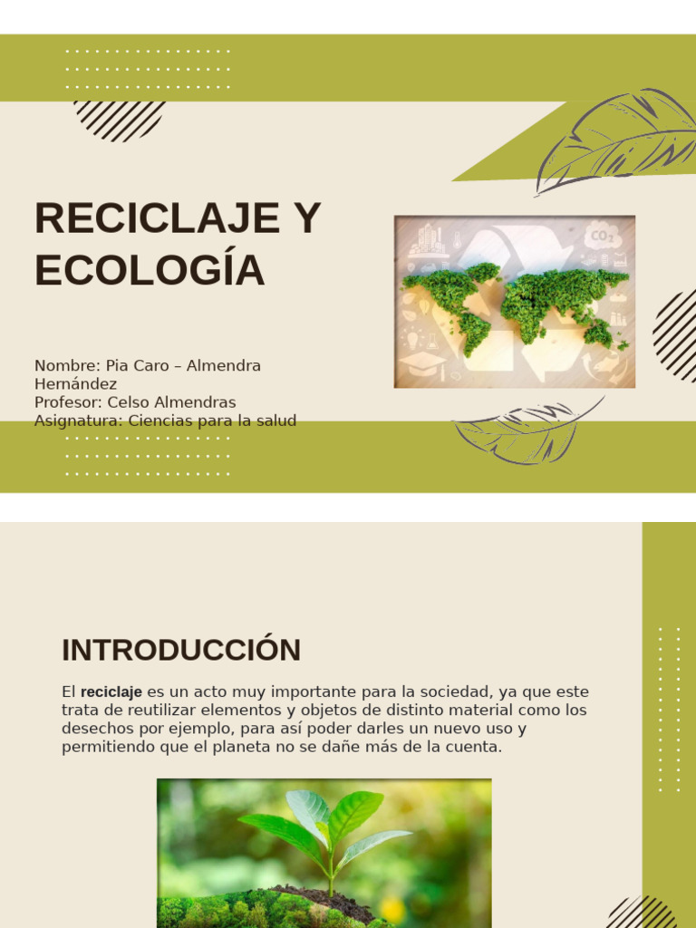 Importancia Del Reciclaje | PDF | Reciclaje | Residuos
