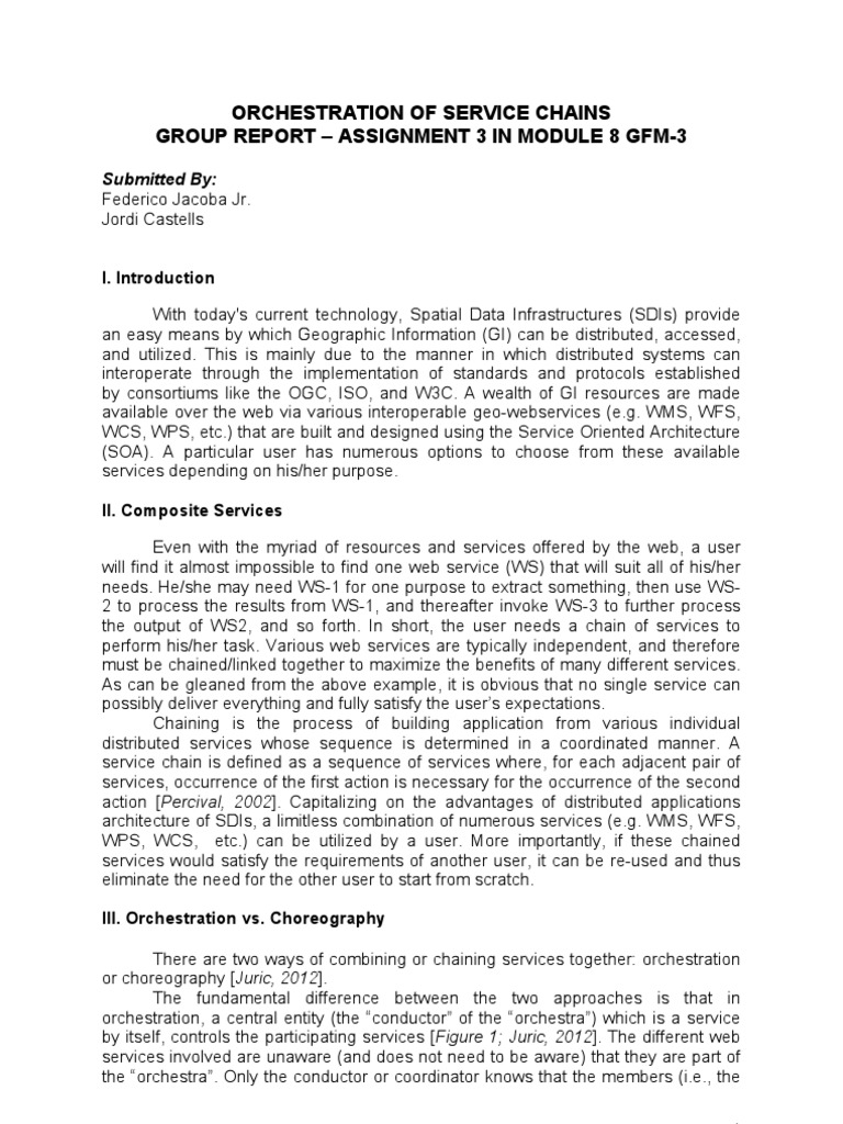 Web Service Orchestration Guide | PDF | Software Engineering ...