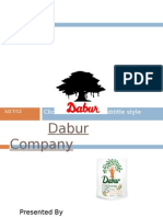 Dabur Company PPT at Bec Bagalkot Mba