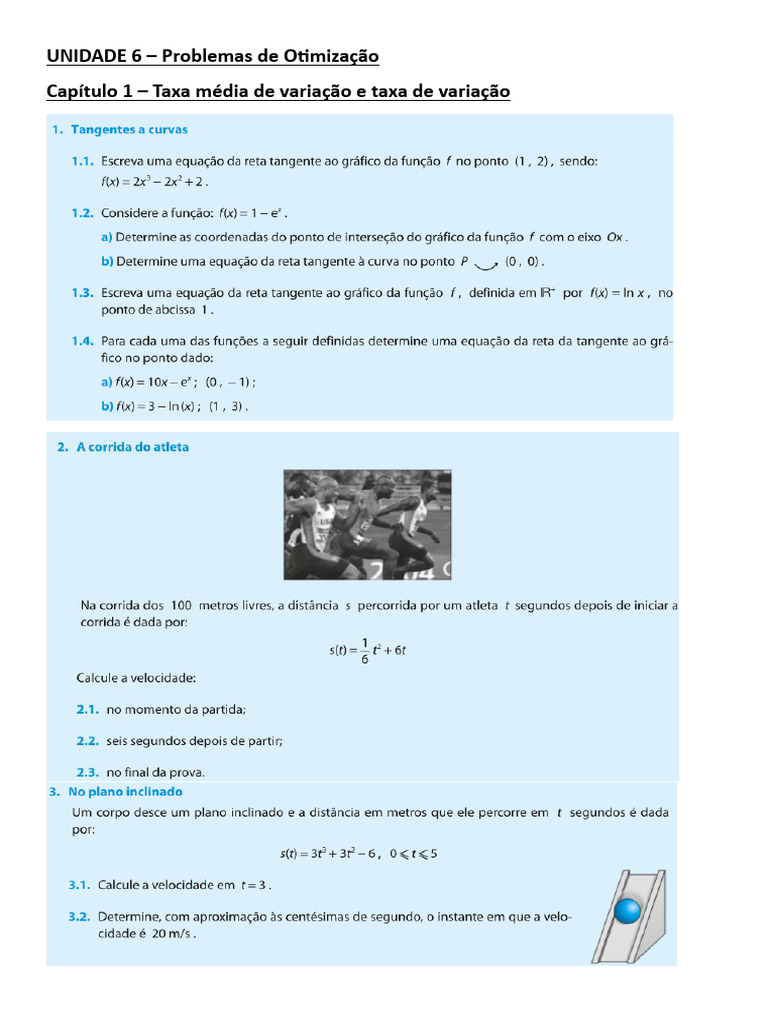 UNIDADE 6 - Capítulo 1 - Ficha 10 | PDF
