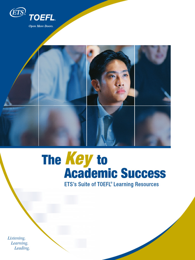 ETS TOEFL Learning Resources Overview | PDF | Test Of English As A ...