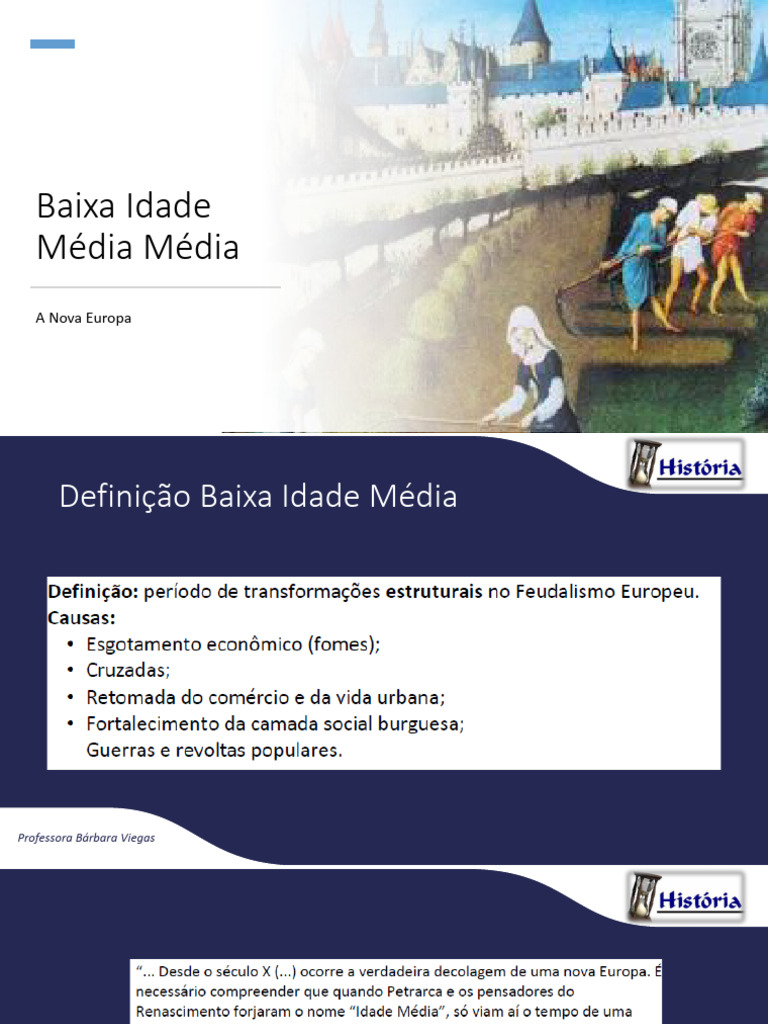 10. Baixa Idade Média | PDF | Cruzadas | Alta Idade Média