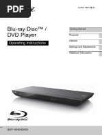 Samsung BD-5900 BluRay Player User Manual | PDF | Wi Fi | Hdmi