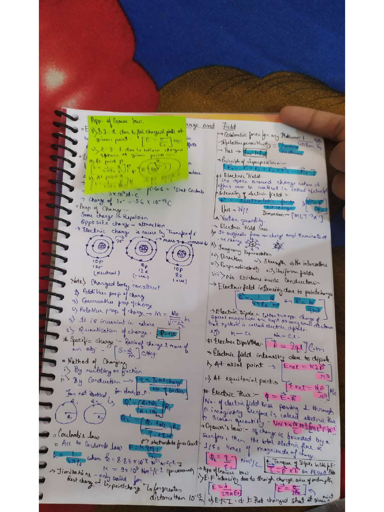 Electric Current Notes | PDF