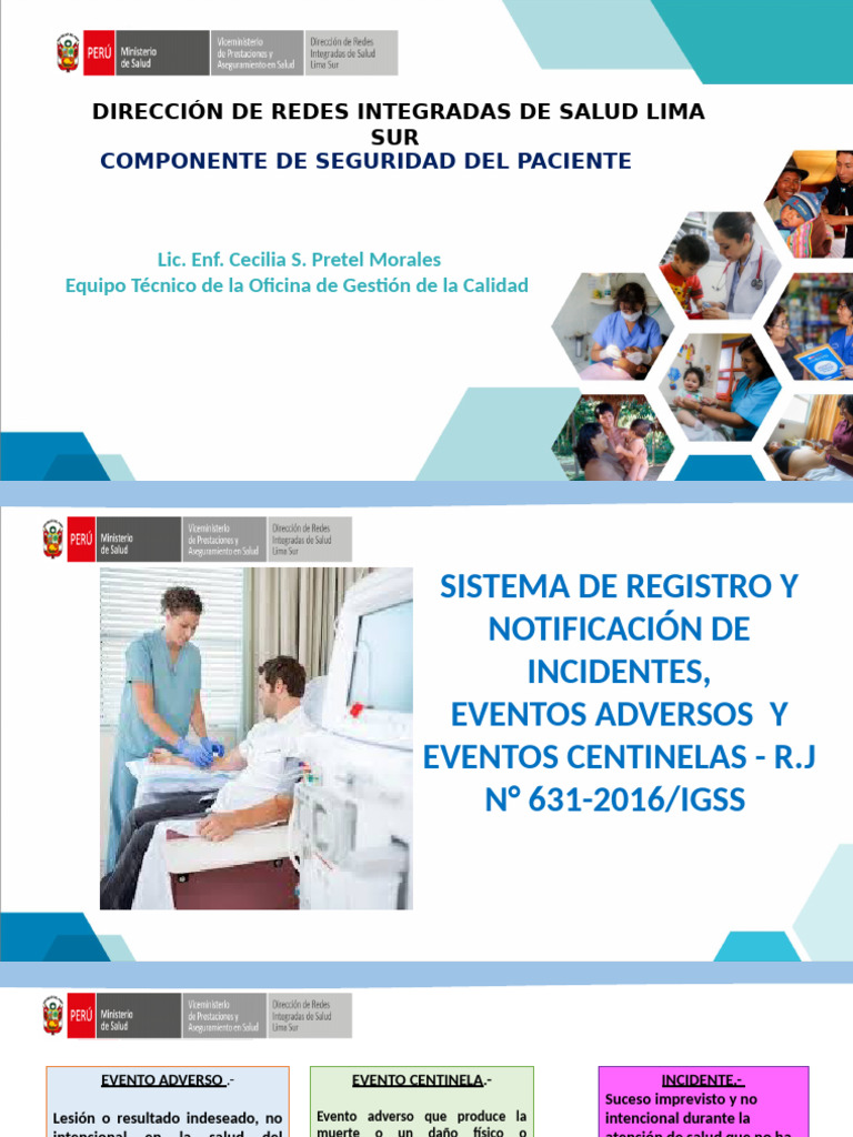 Seguridad del Paciente en Salud IPRESS | PDF | Lavado de manos ...