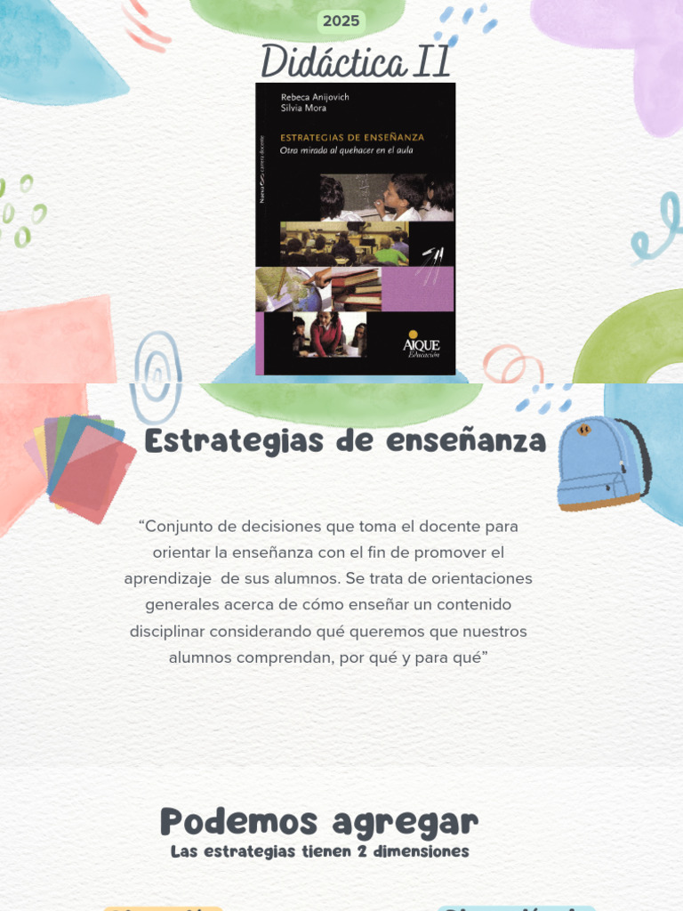 CAP I Estrategias de Enseñanza | PDF | Aprendizaje | Enseñando