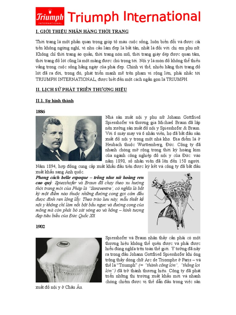 Triumph International | PDF