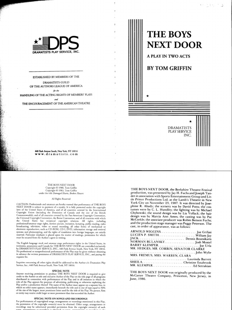 Boys | PDF